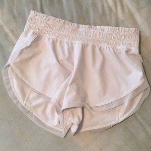 Lululemon White Shorts